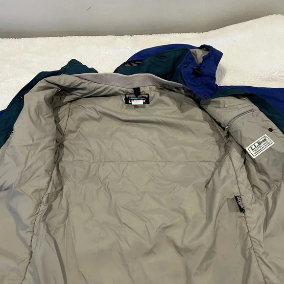 VTG LL Bean Penobscot Parka Jacket Women's S Full Zip Coat‎ Hood USA Made - Picture 6 of 11